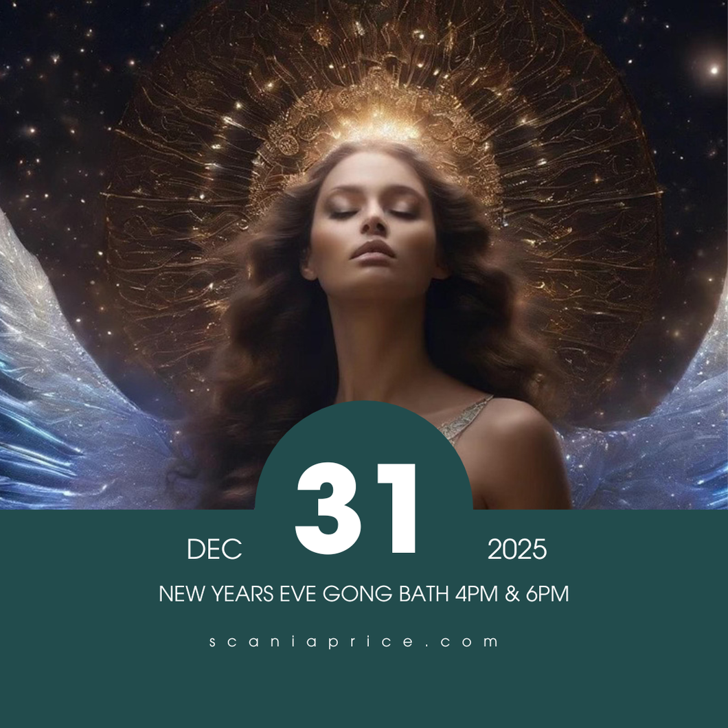 New Years Eve Candlelit Gong Bath 4pm and 6pm Sessions 31st December