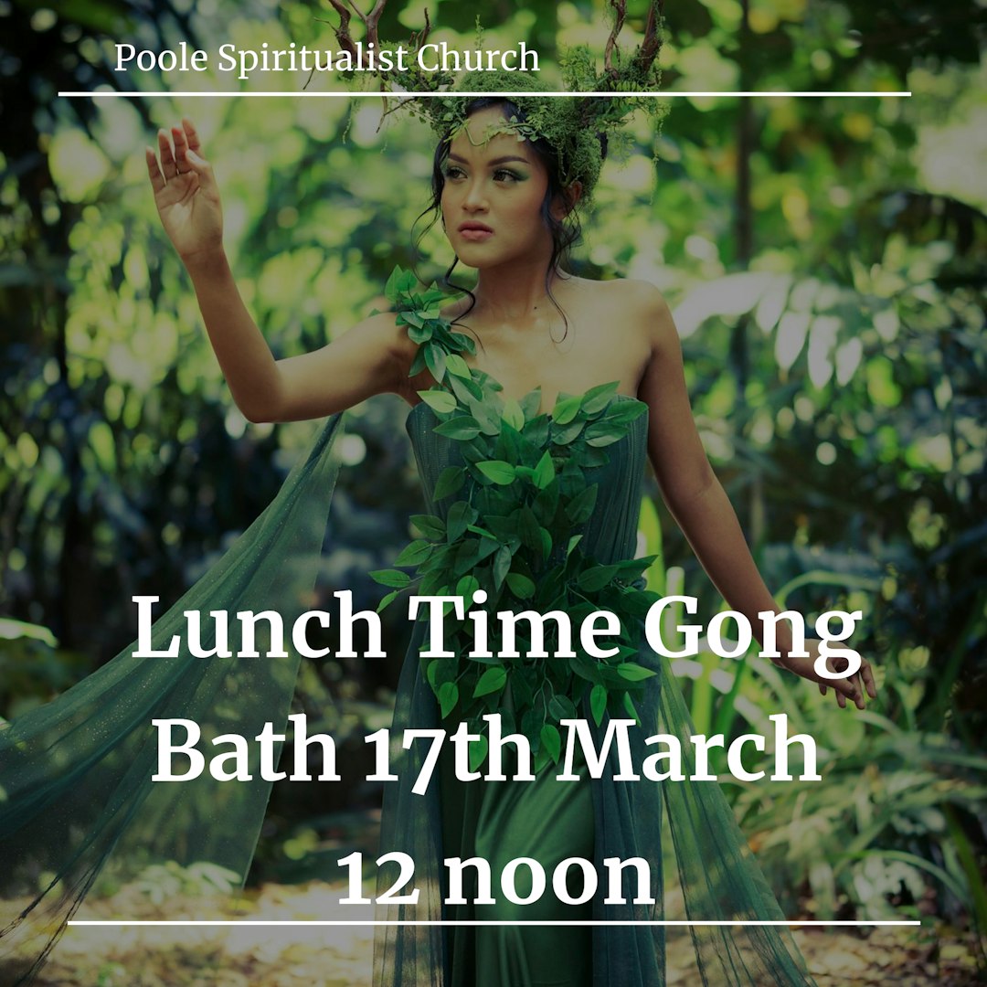 Lunch Time Poole Gong Bath 17th March 2026