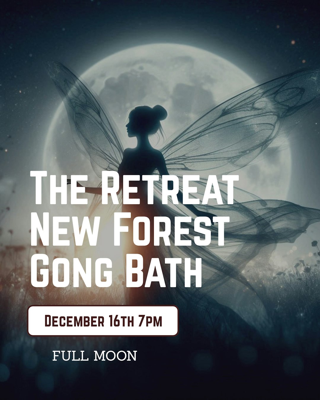 Full Moon Gong Bath The Retreat New Forest Wednesday December 16th - Scania Price