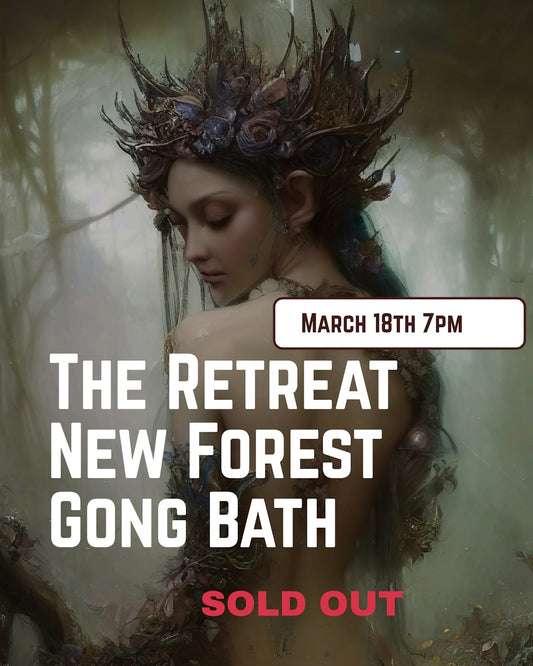 Gong Bath The Retreat New Forest Hampshire 18th March2026