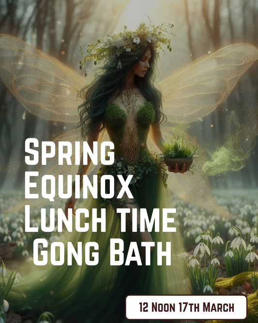 Spring Equinox Lunch Time Poole Gong Bath 17th March 2026